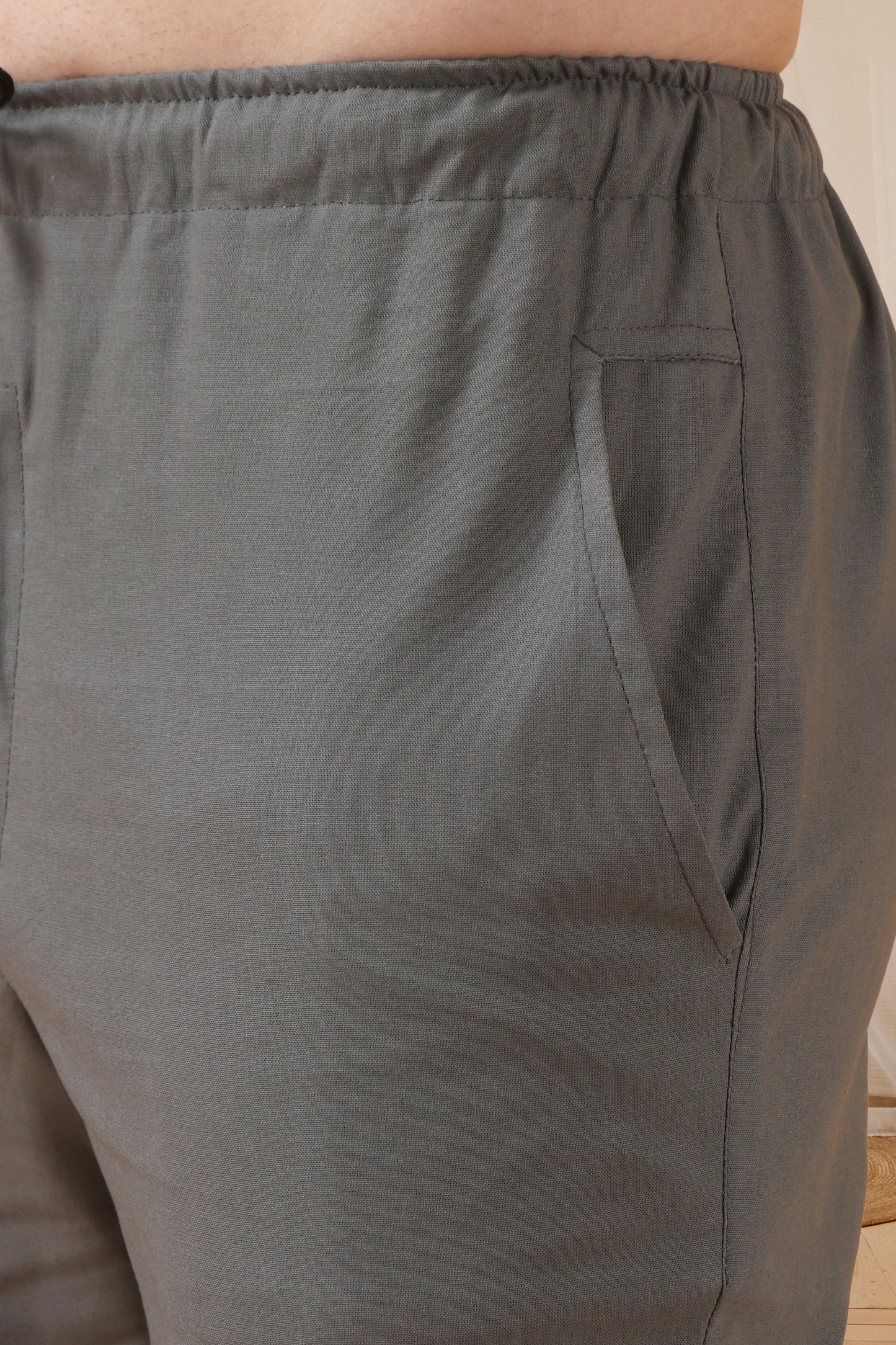 Buy Plus Size Twilight Grey Cotton Cargo At Apella | Sizes XS to 10 XL | India | Free Delivery | Customized