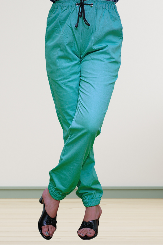 Firozi Cotton Cargo Pants