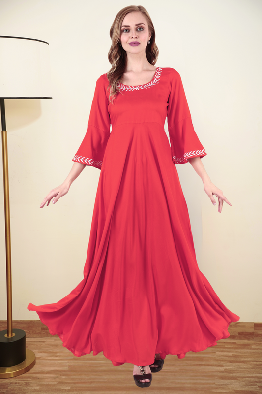 Minimal Rose Pink Dress