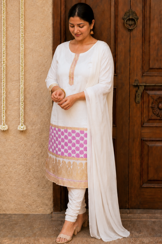 Pearl & Rose Churidar Suit Set