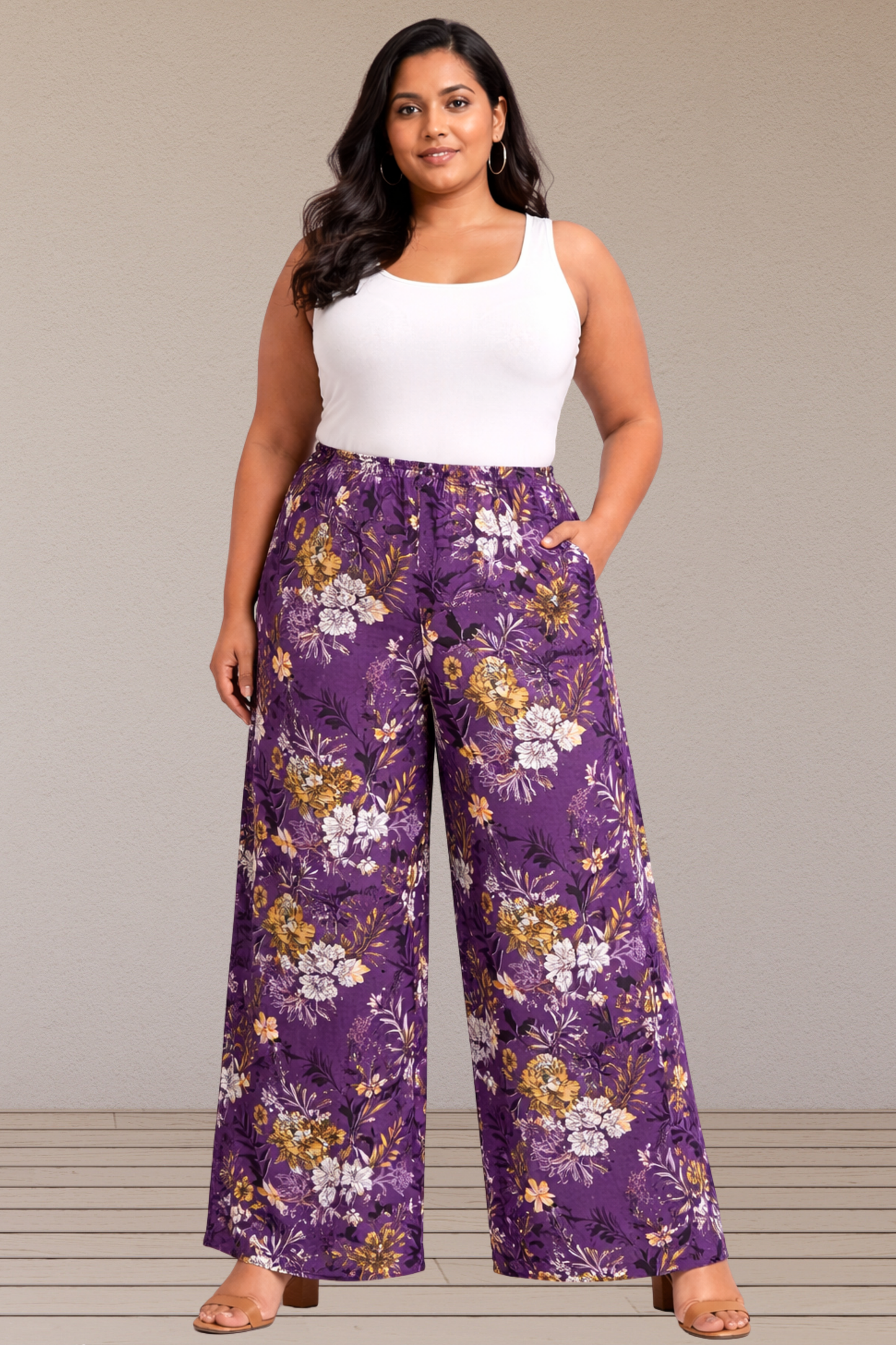 Plum Statement Summer Lounge Pants