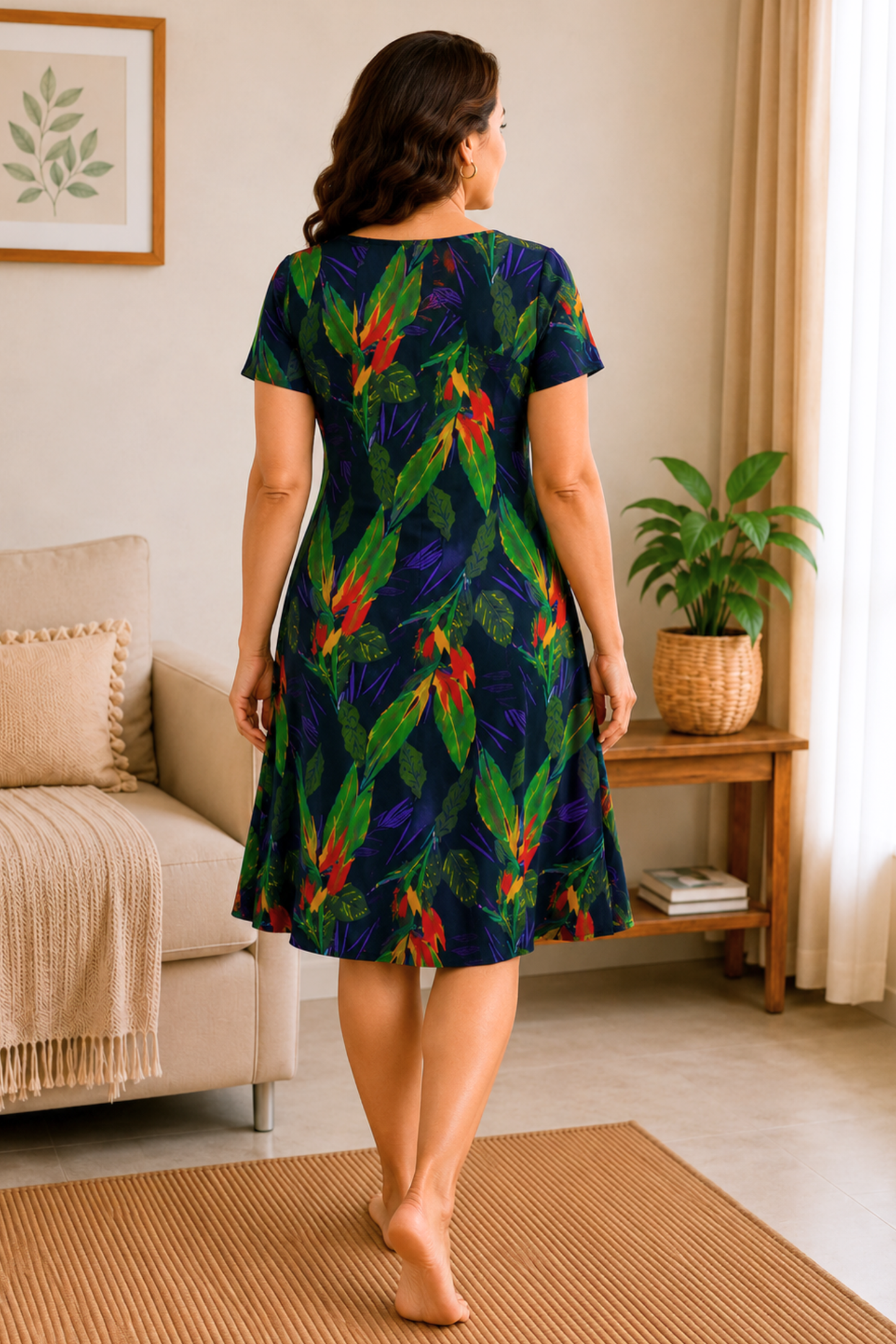 Rainforest Muse Rayon Short Nighty
