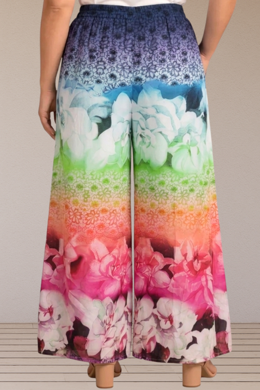 Rang Leher Floral Palazzo