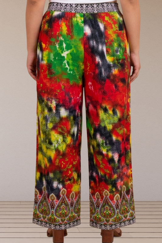 Rangrez Canvas Palazzo Pant