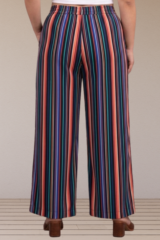Rangrez Stripe Palazzo Pant