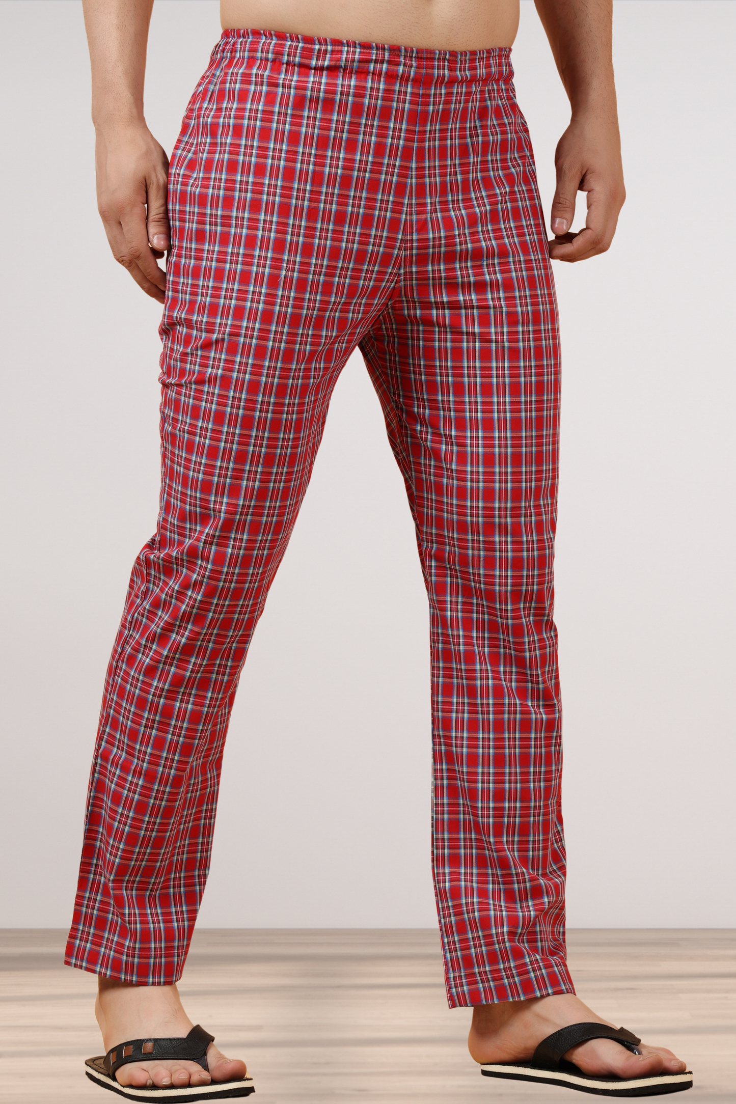 Red Currant Poplin Cotton Pajama