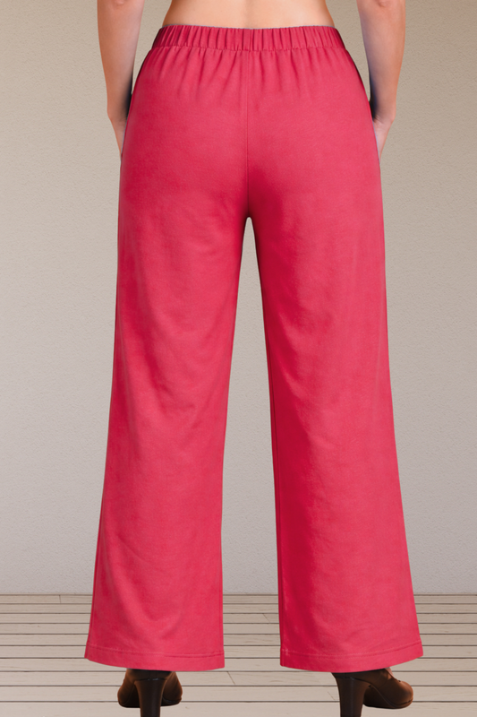 Rose Linen cotton Ease Pants