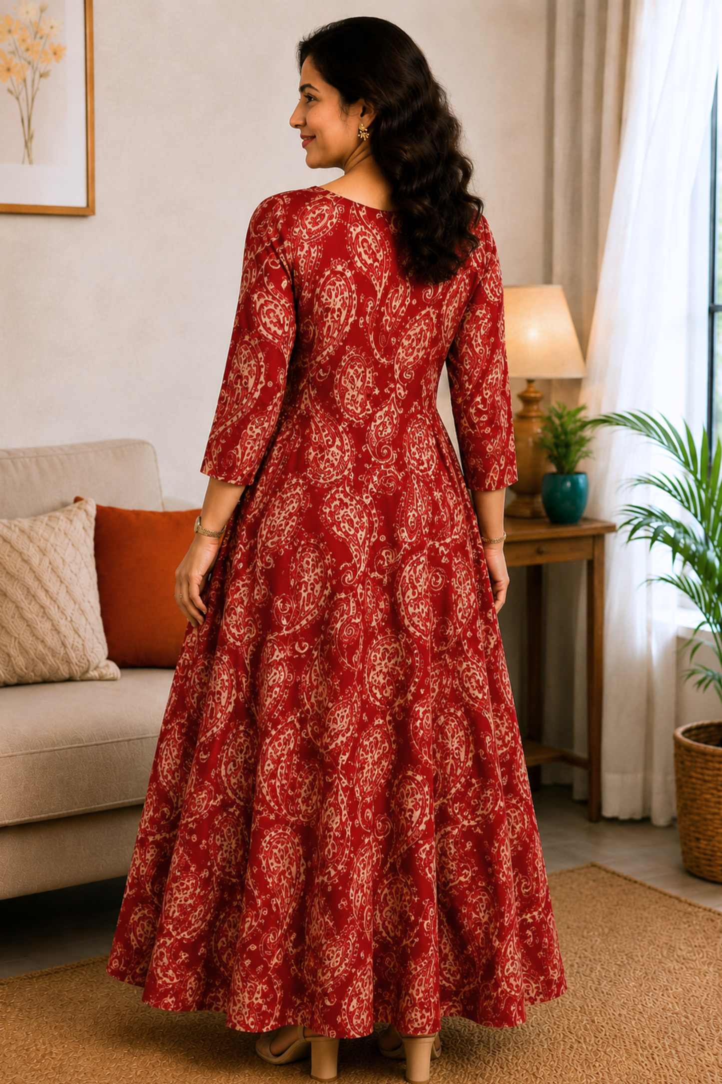Rouge Reverie Summer Dress With Pockets
