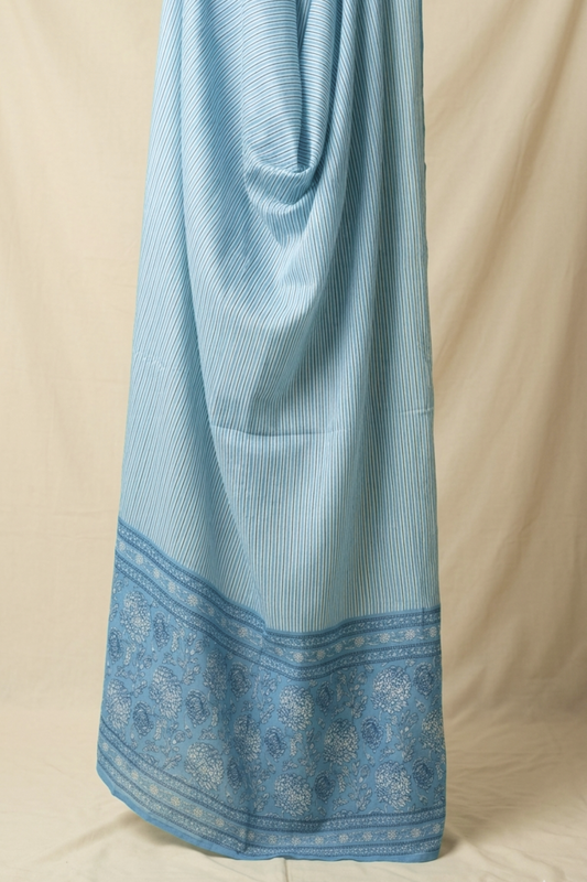 Sky Stripe Cotton Dupatta