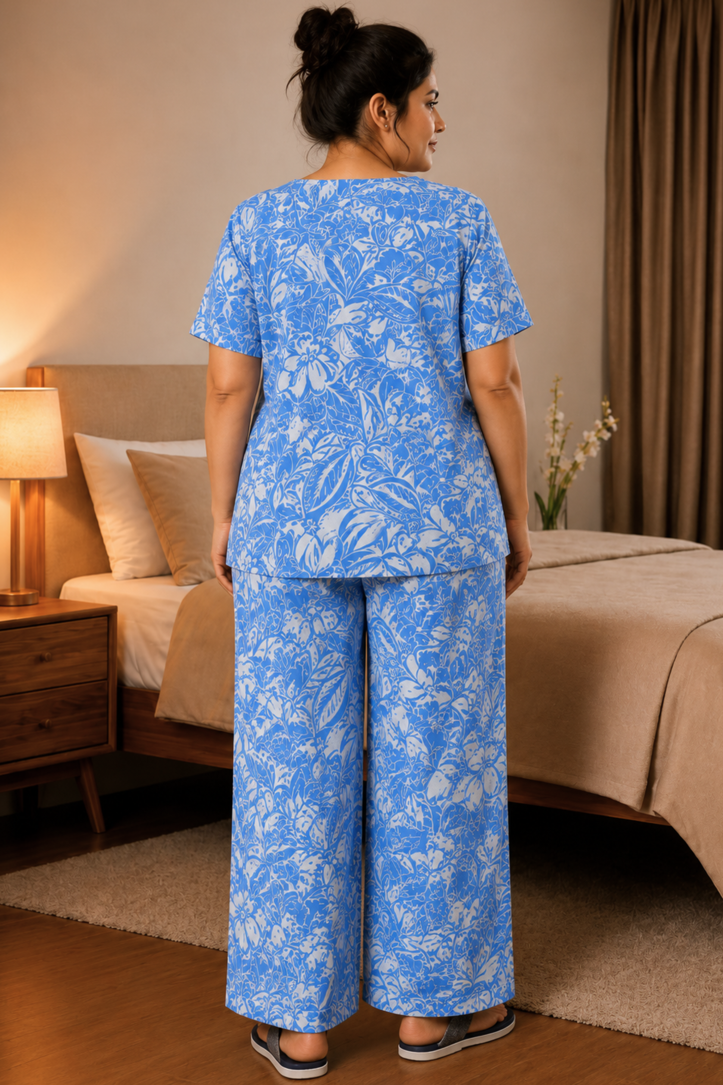 Summer Tide Rayon Night Suit