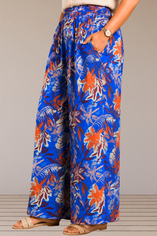 Summer Vibrance Floral Lounge Pants