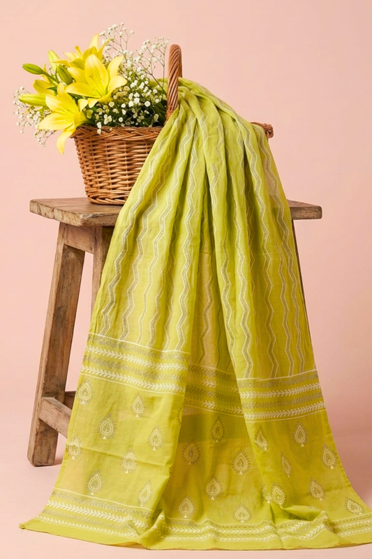 Sunshine Sparkle Cotton Dupatta