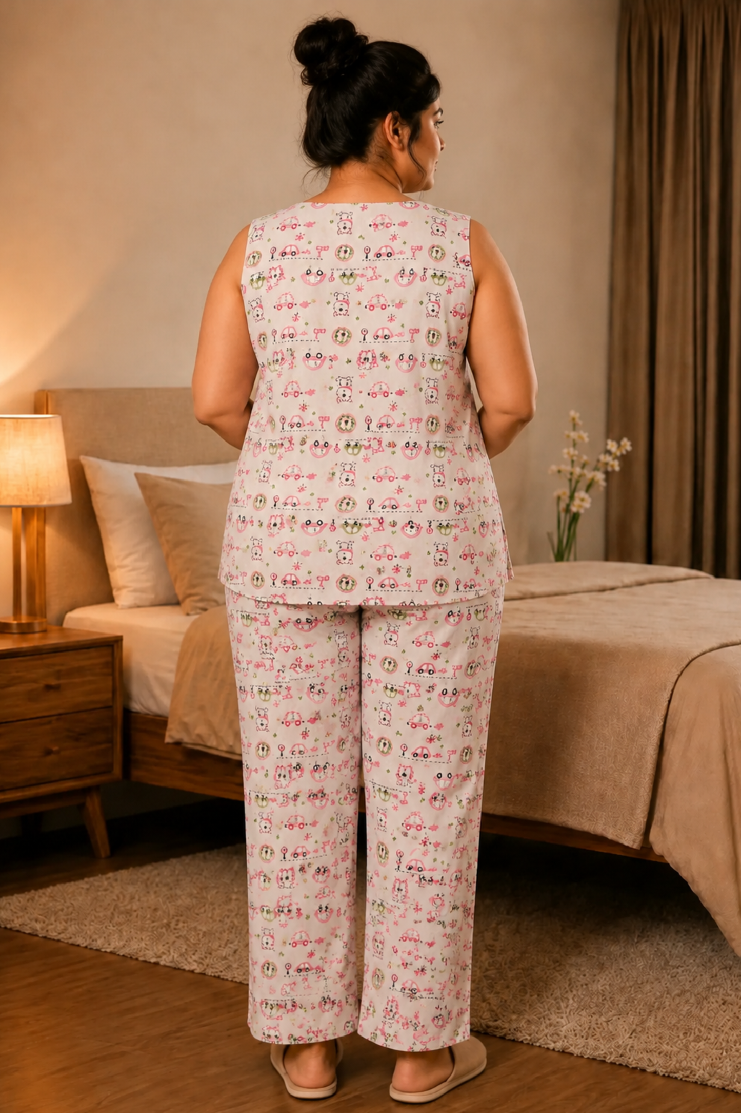 Sweet Dreams Printed Night Suit