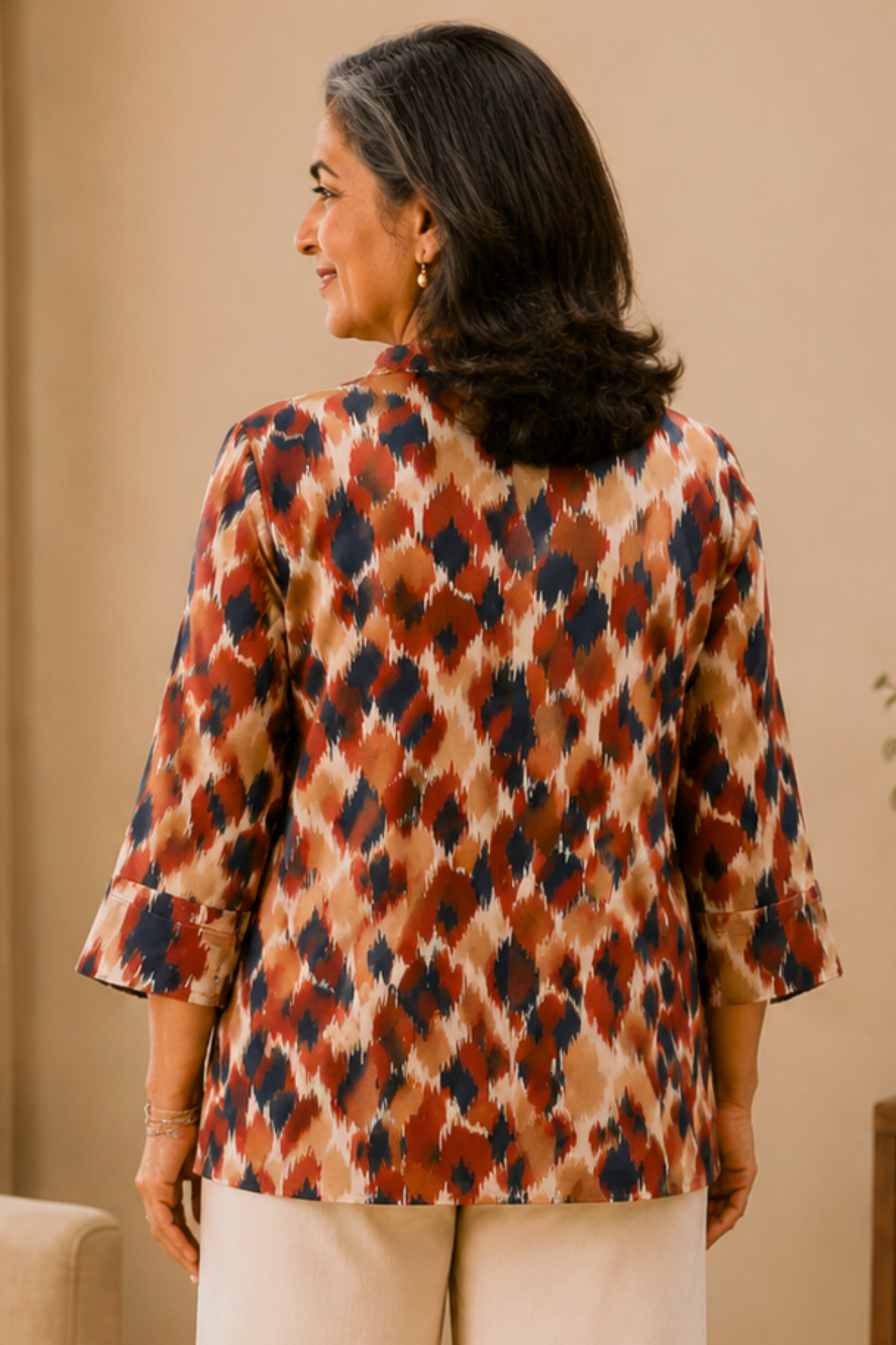 Terracotta Trails Cotton Short Kurta