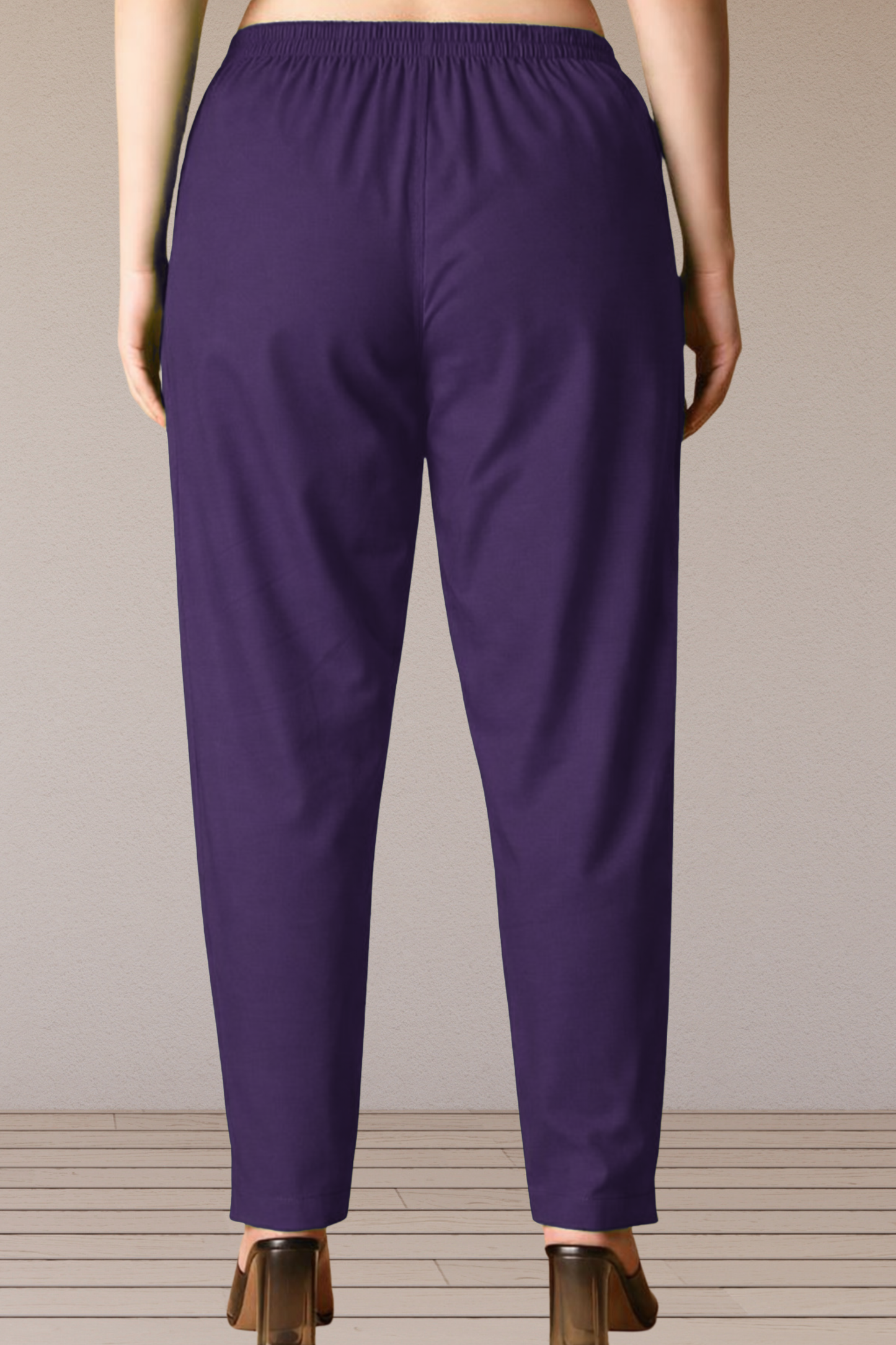 Violet Cotton Kurti Pant