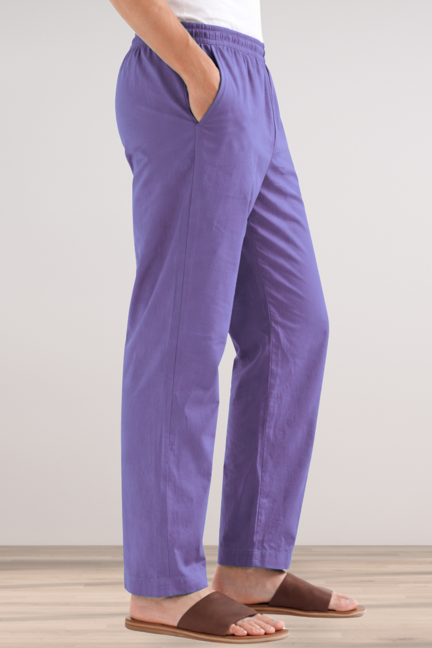 Violet Cotton Pant Pajama