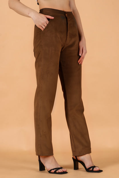 Brown Corduroy Pants Womens