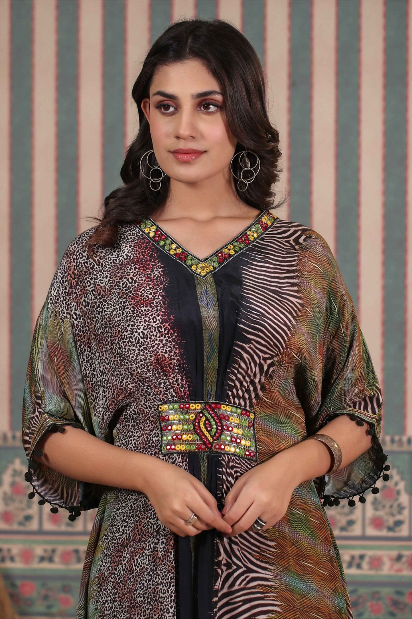 Wild Night Muslin Kaftan Set