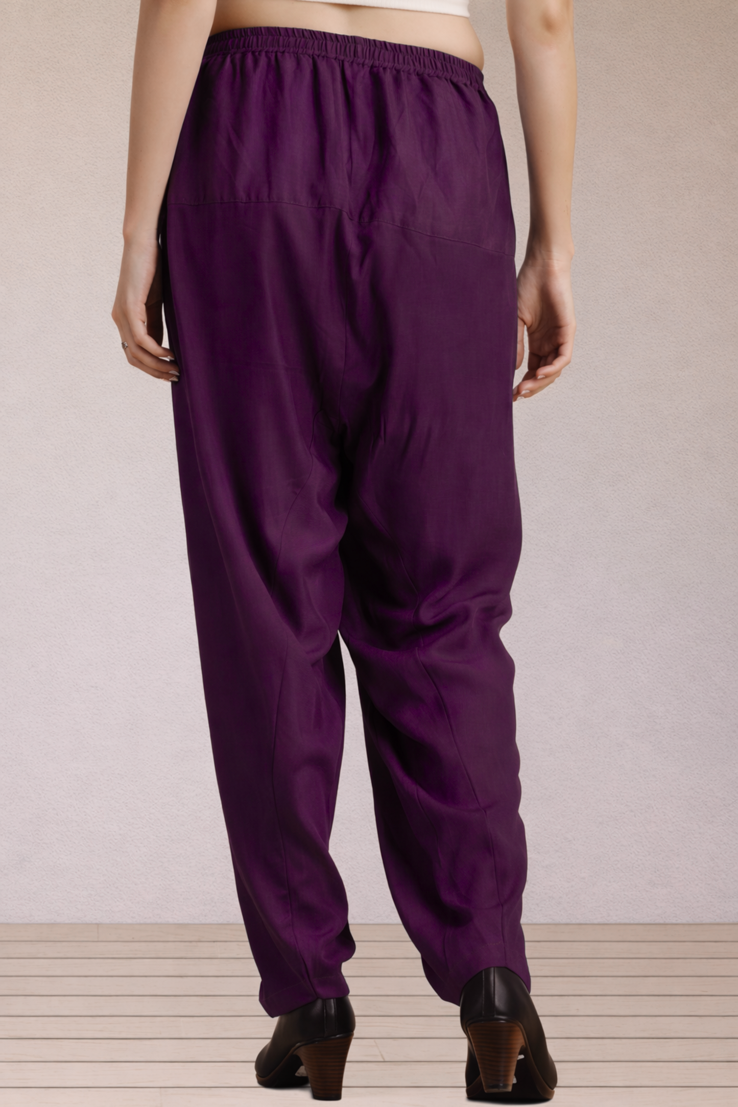 Wine Easy Fit Rayon Salwar