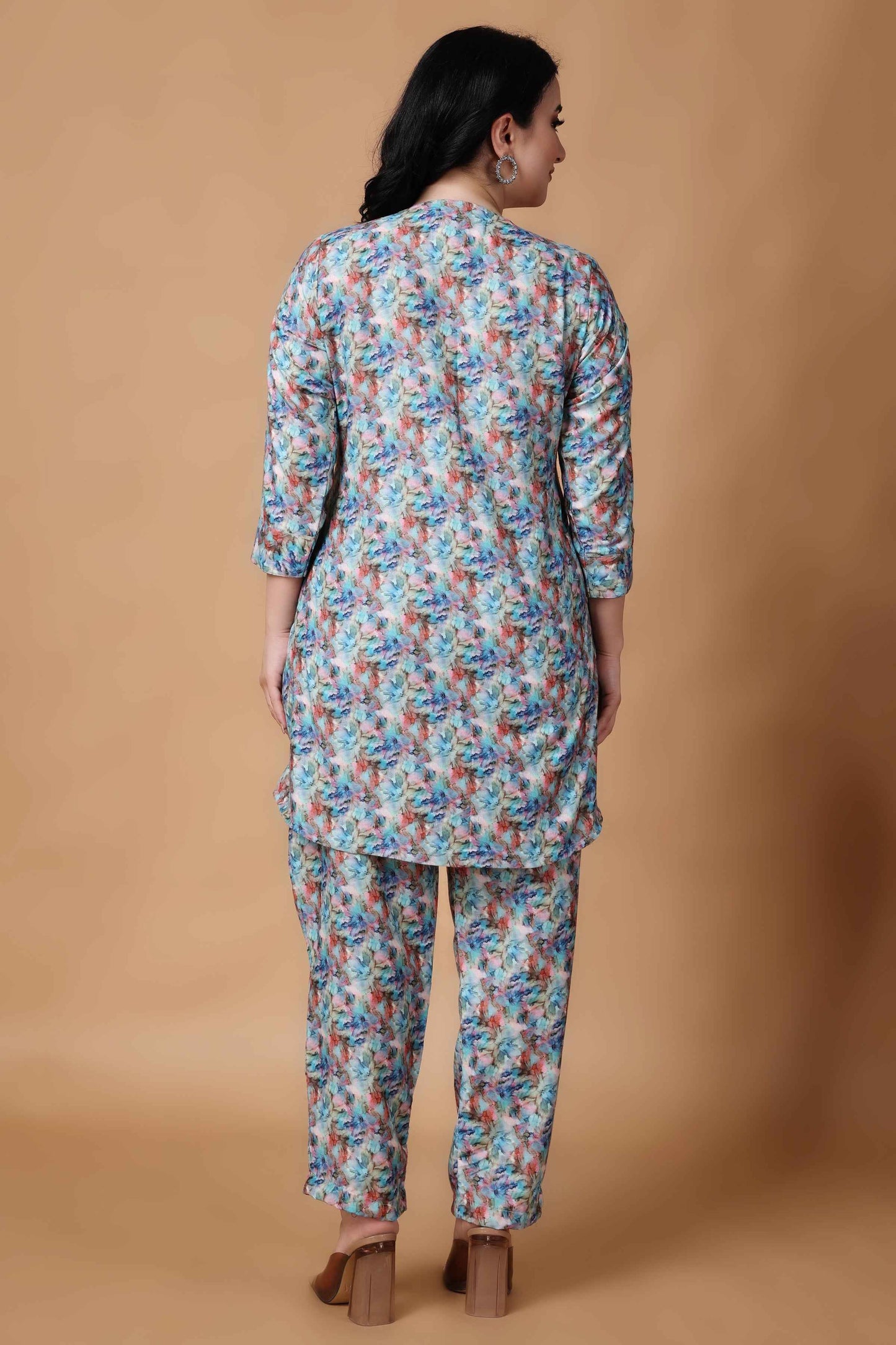 Buy Plus Size Vintage Melody Modal Co-ord Set At Apella | Sizes XS to 10 XL | India | Free Delivery | Customized