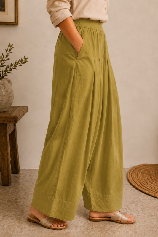 Beige Rayon Farshi Salwar