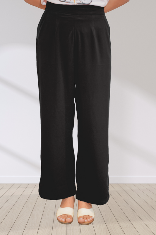 Black All Day Flared Pants