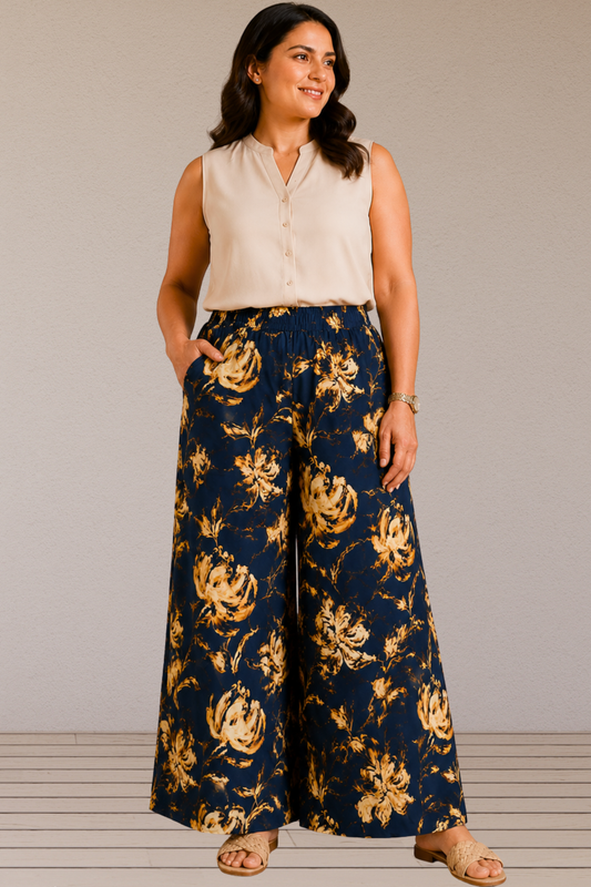 Autumn Noir Rayon Lounge Pants