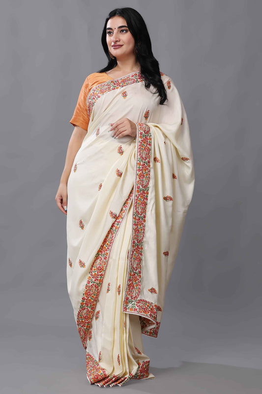 Buy Plus Size Copper Sparkle Silk Blouse At Apella | Sizes XS to 10 XL | India | Free Delivery | Customized