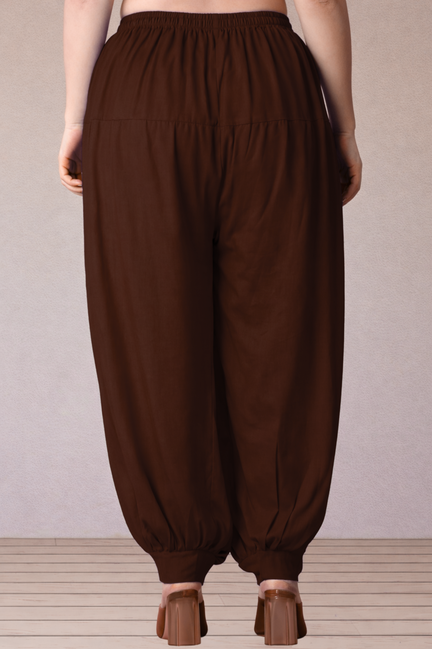 Coffee Rayon Afghani Salwar