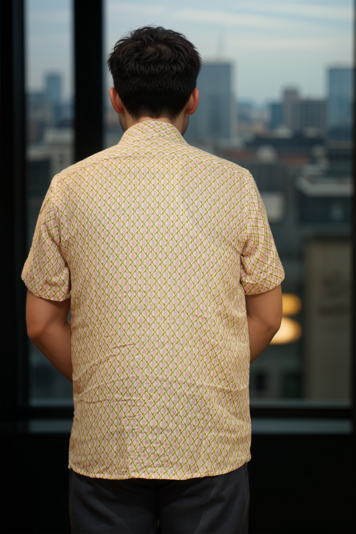 Sandstone Breeze Printed Shirt