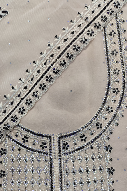 Diamond Peach Crushed Shimmer Suit