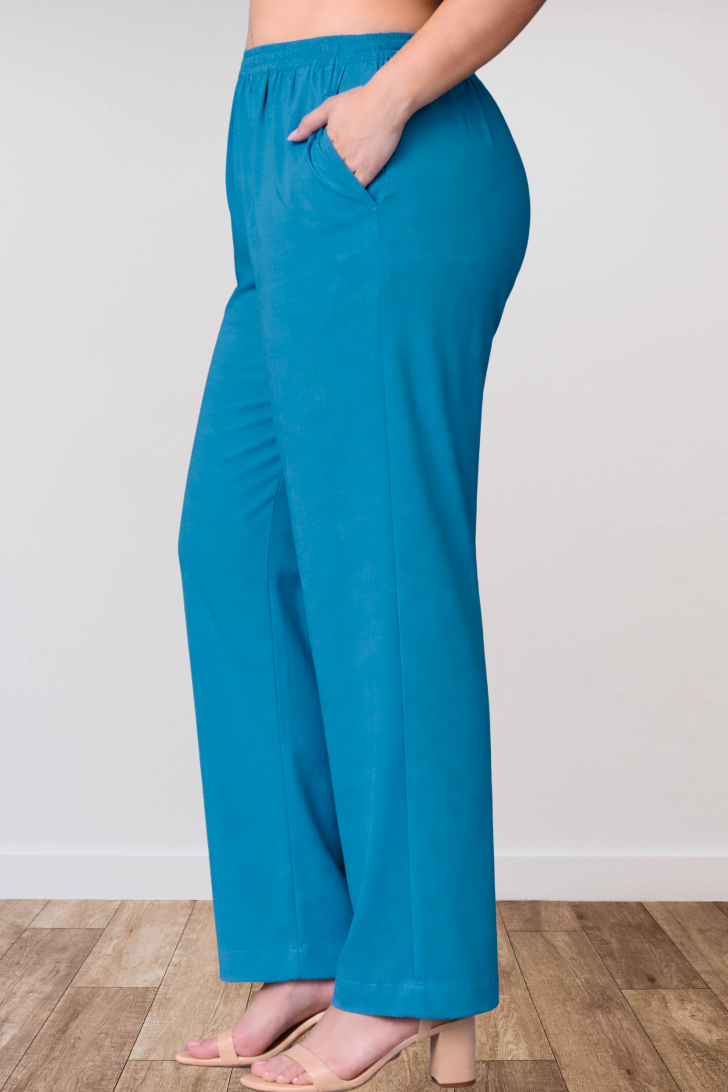 Firozi Anti Wrinkle Kurti Pants