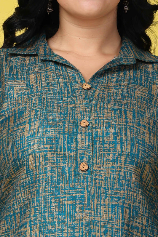 Buy Plus Size Willow Weaves Woollen Co-ord Set At Apella | Sizes XS to 10 XL | India | Free Delivery | Customized