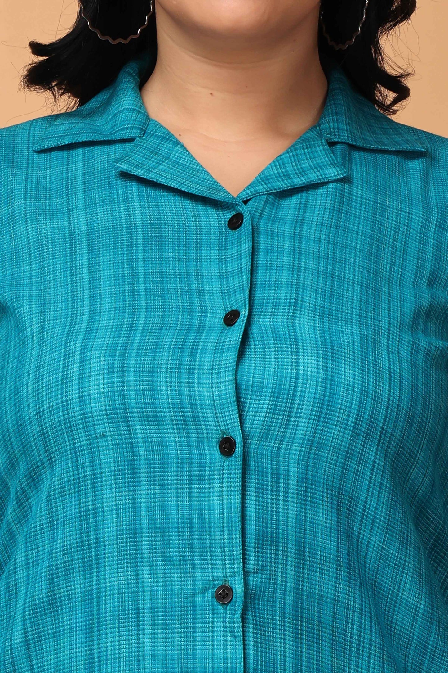 Buy Plus Size Daybreak Dazzle Woollen Short Kurta At Apella | Sizes XS to 10 XL | India | Free Delivery | Customized