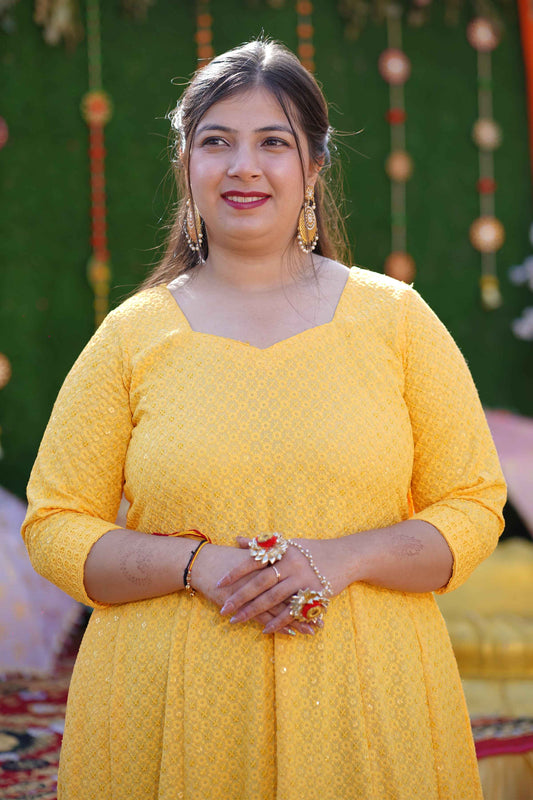 Sunlit Sparkle Sequined Fancy Dress