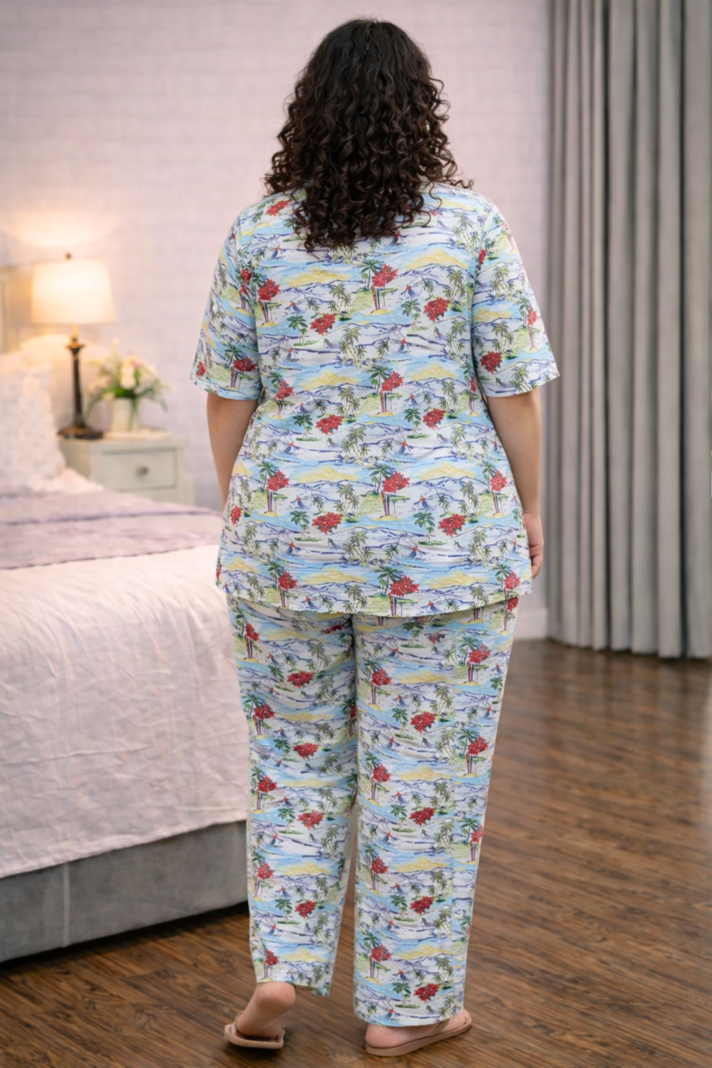 Island Escape Rayon Night Suit