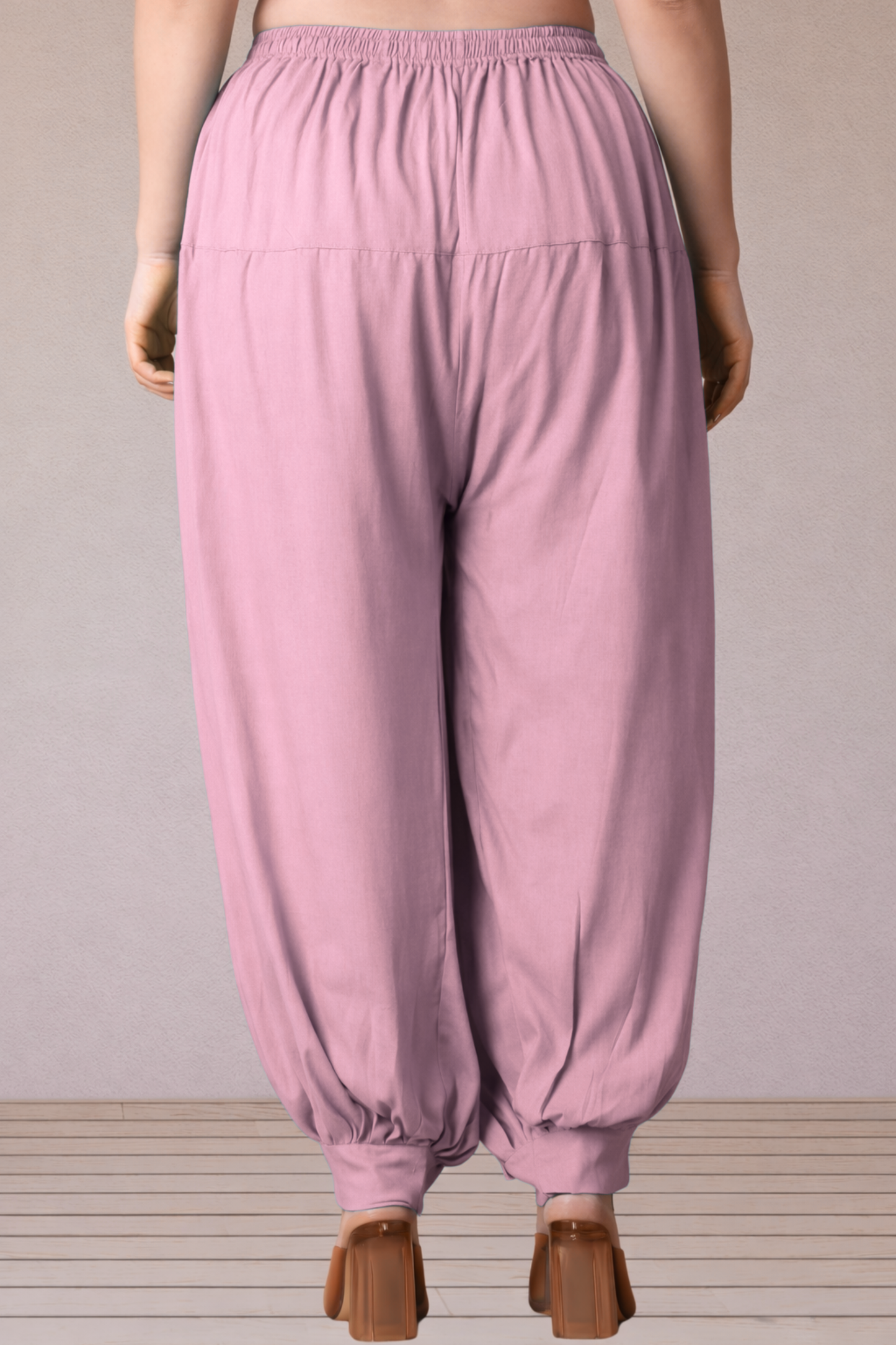 Light Onion Rayon Afghani Salwar