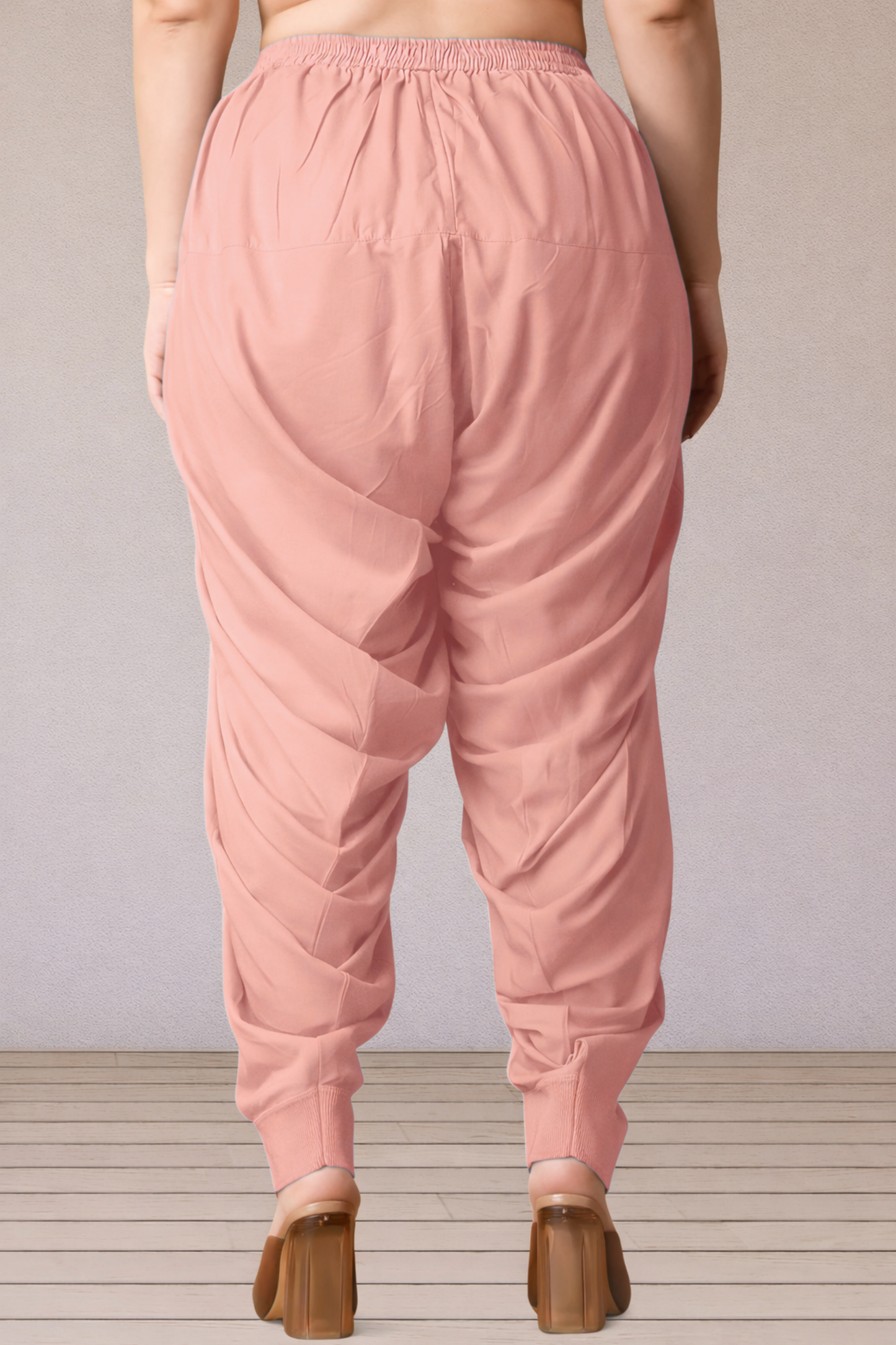 Light Onion Rayon Patiala Salwar