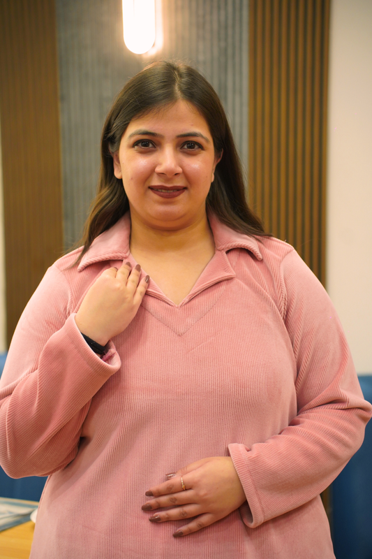 Snowy Pink Velvet Co-ord Set