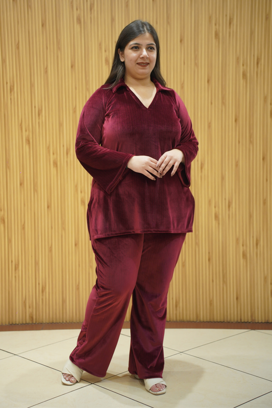 Mulberry Muse Velvet Co-ord Set