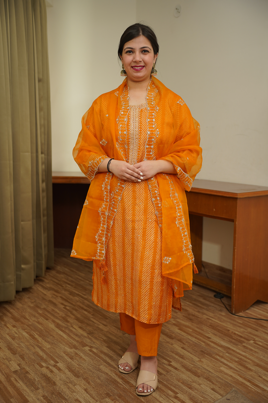 Golden Spice Modal Suit Set