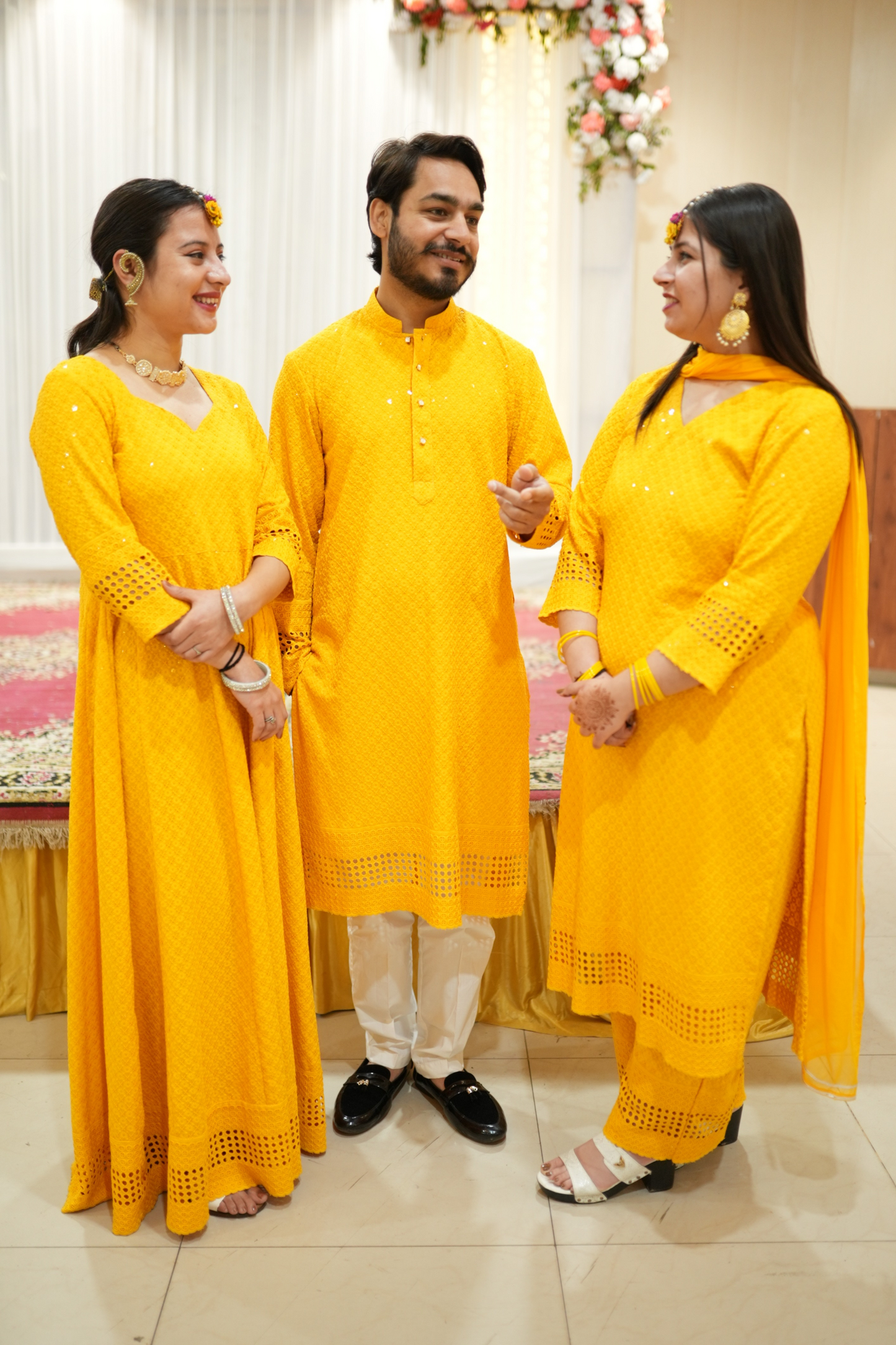 Yellow Dress For Haldi