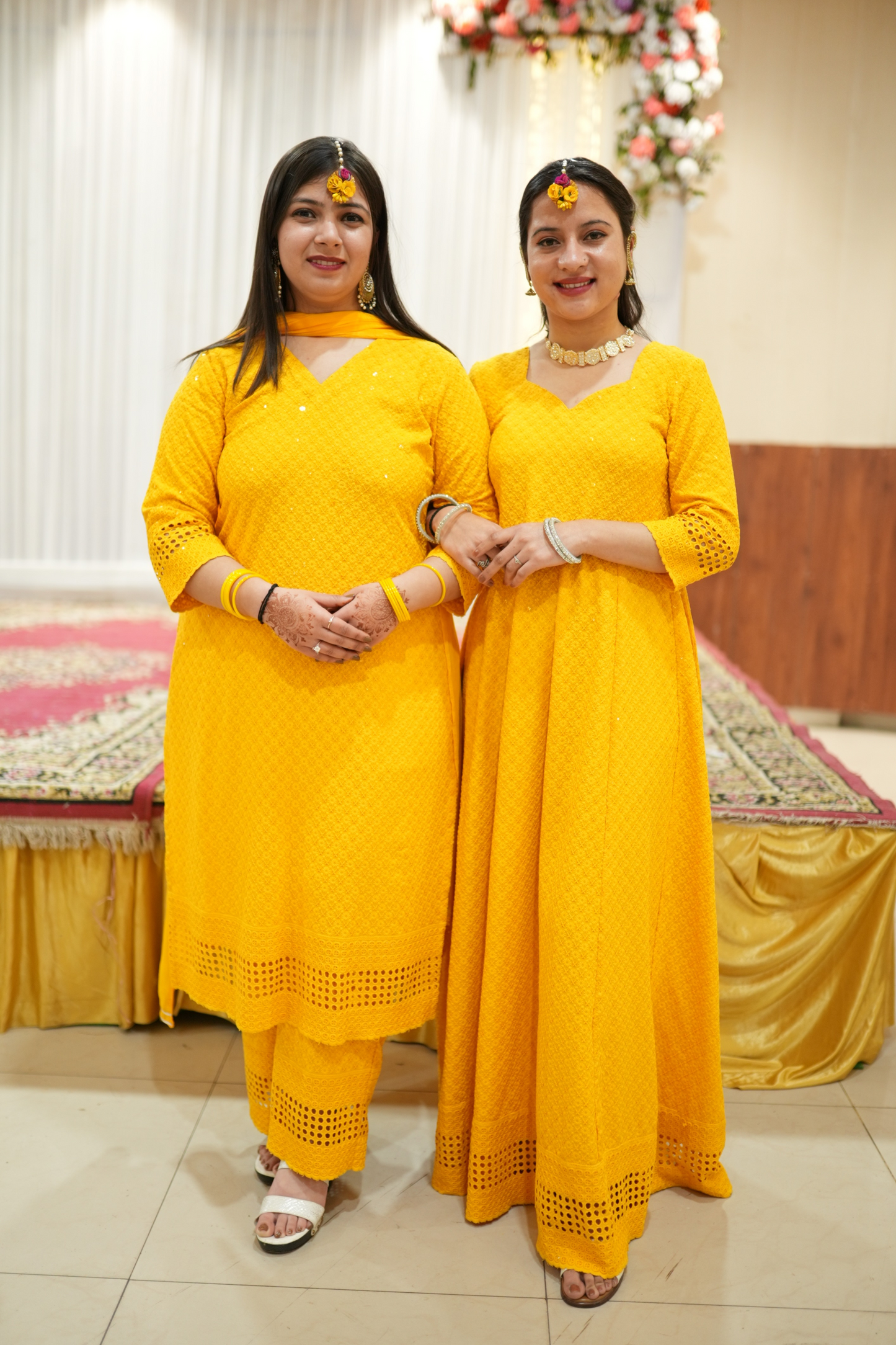 Yellow Dress For Haldi