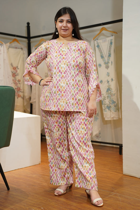 Onion Mist Printed Co-ord Set