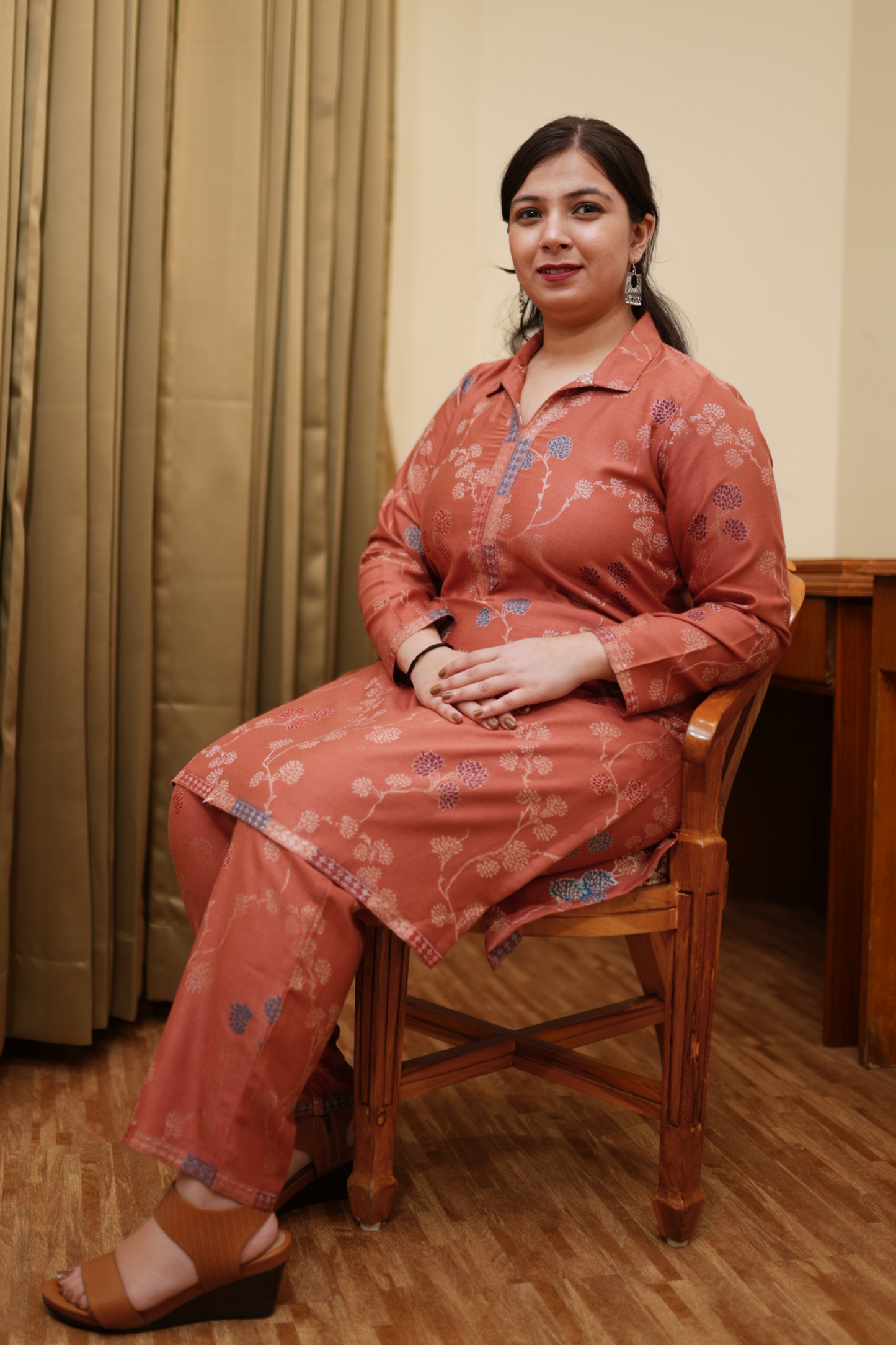 Onion Whimsy Pashmina Co-ord Set