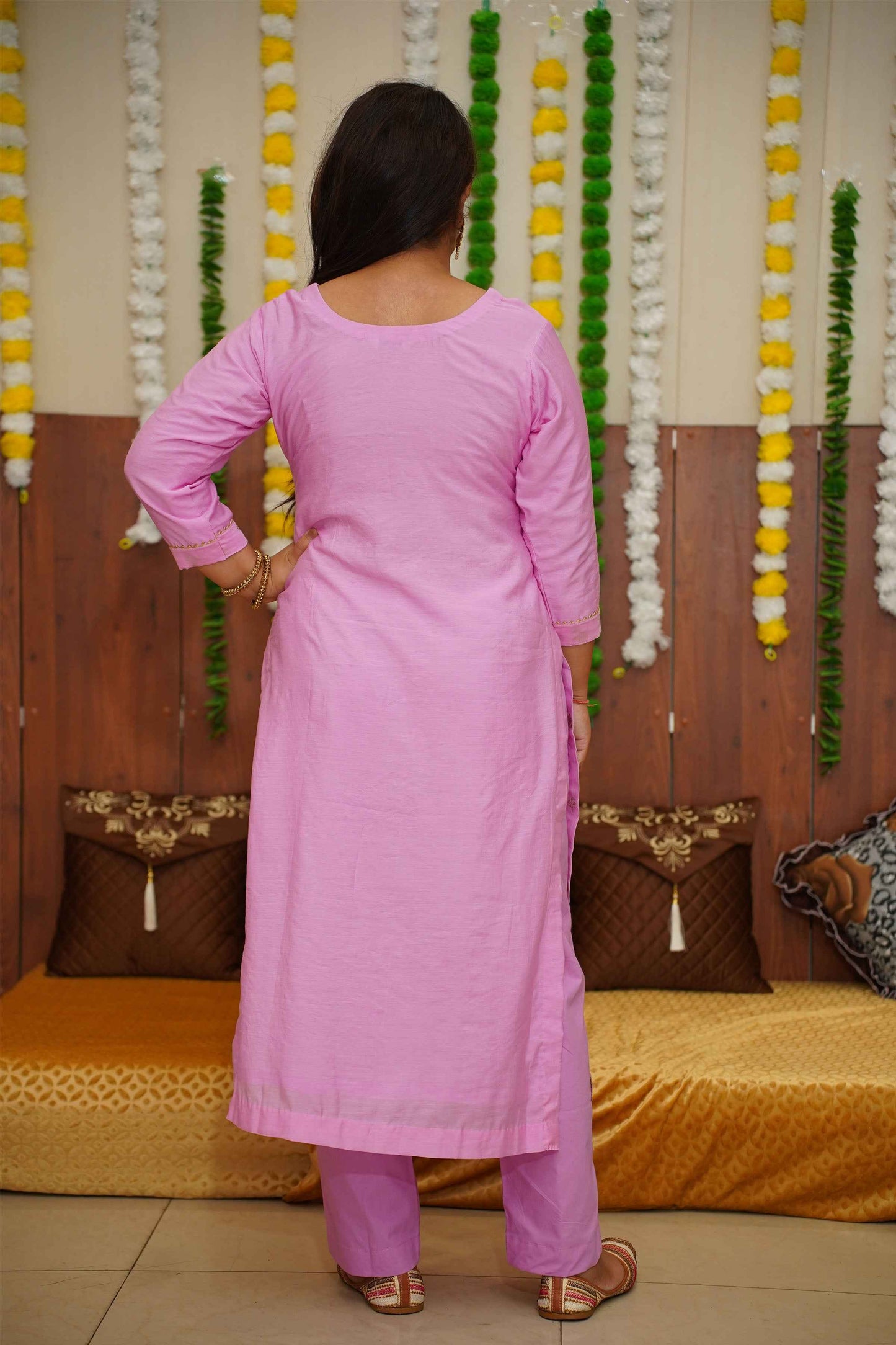 Buy Plus Size Orchid Bliss Fancy Suit Set At Apella | Sizes XS to 10 XL | India | Free Delivery | Customized