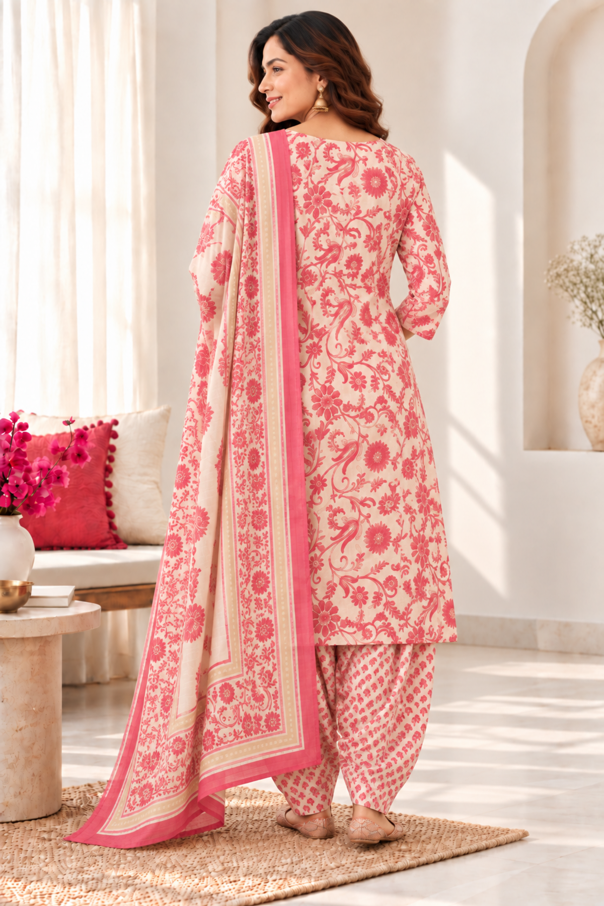 Rosy Mehfil Cotton Salwar Suit