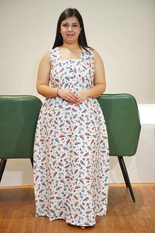 Starry Road Trip Night Gown