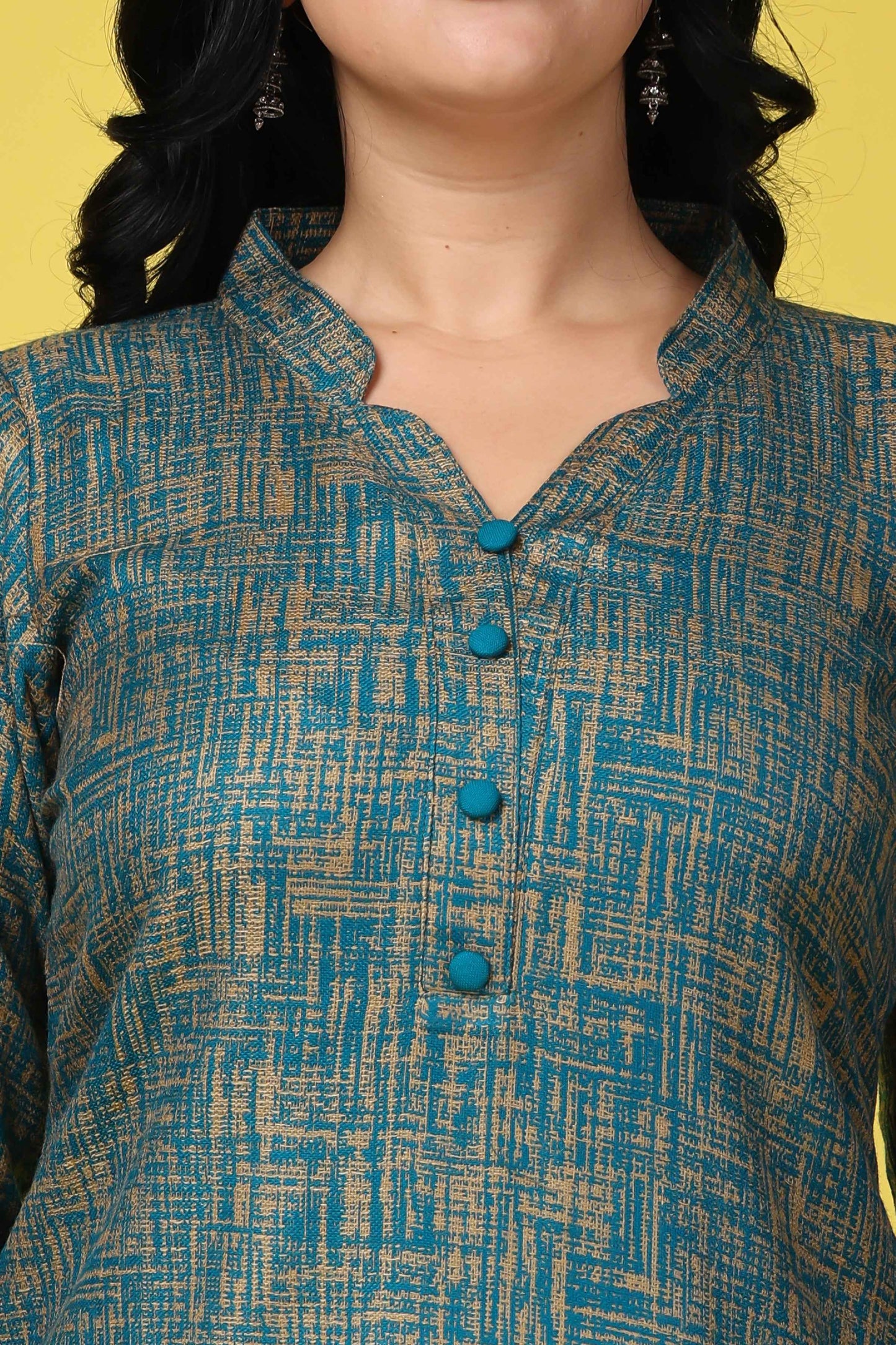 Buy Plus Size Willow Weaves Woollen Afghani Suit At Apella | Sizes XS to 10 XL | India | Free Delivery | Customized