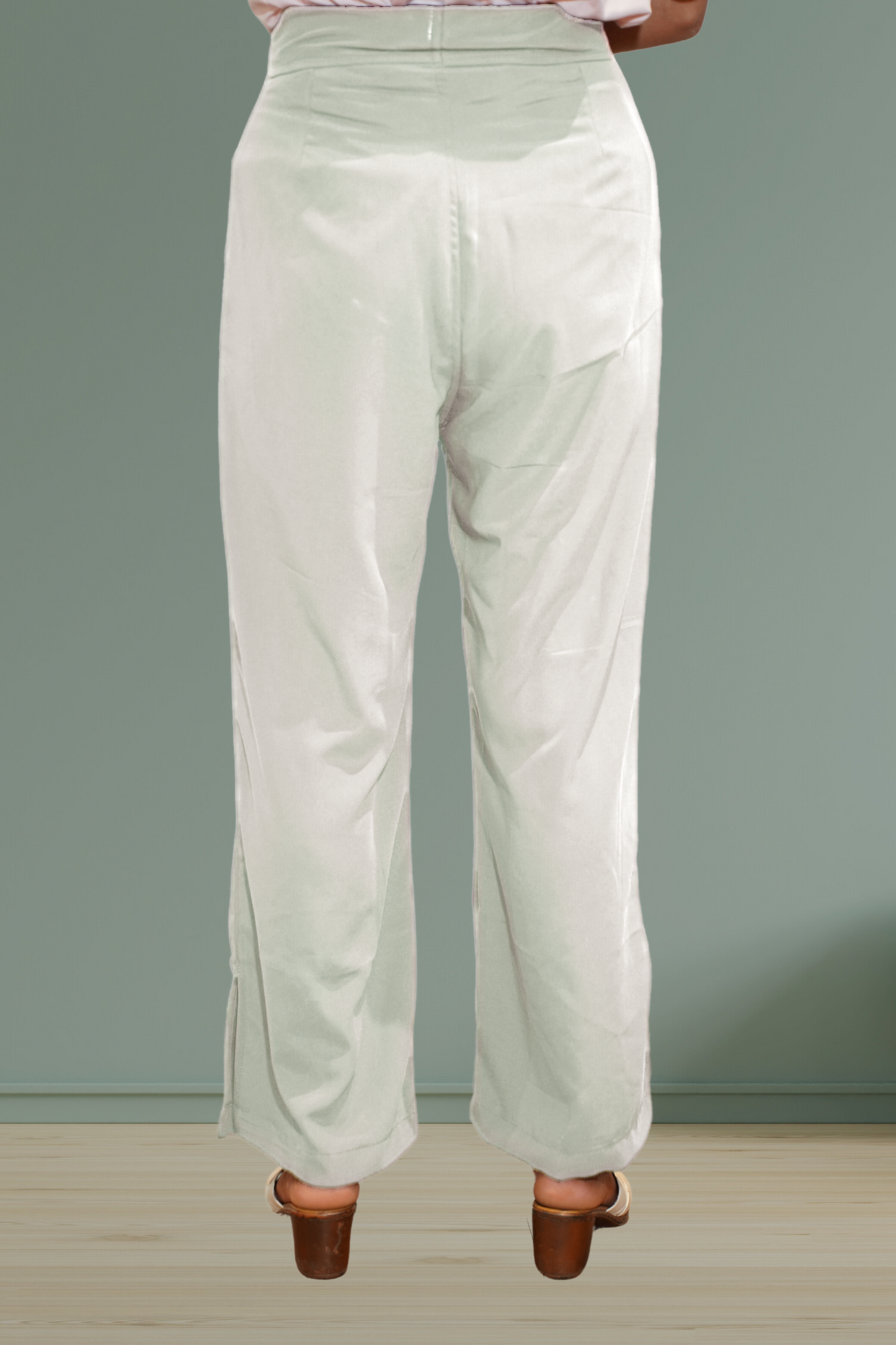 White All Day Flared Pants